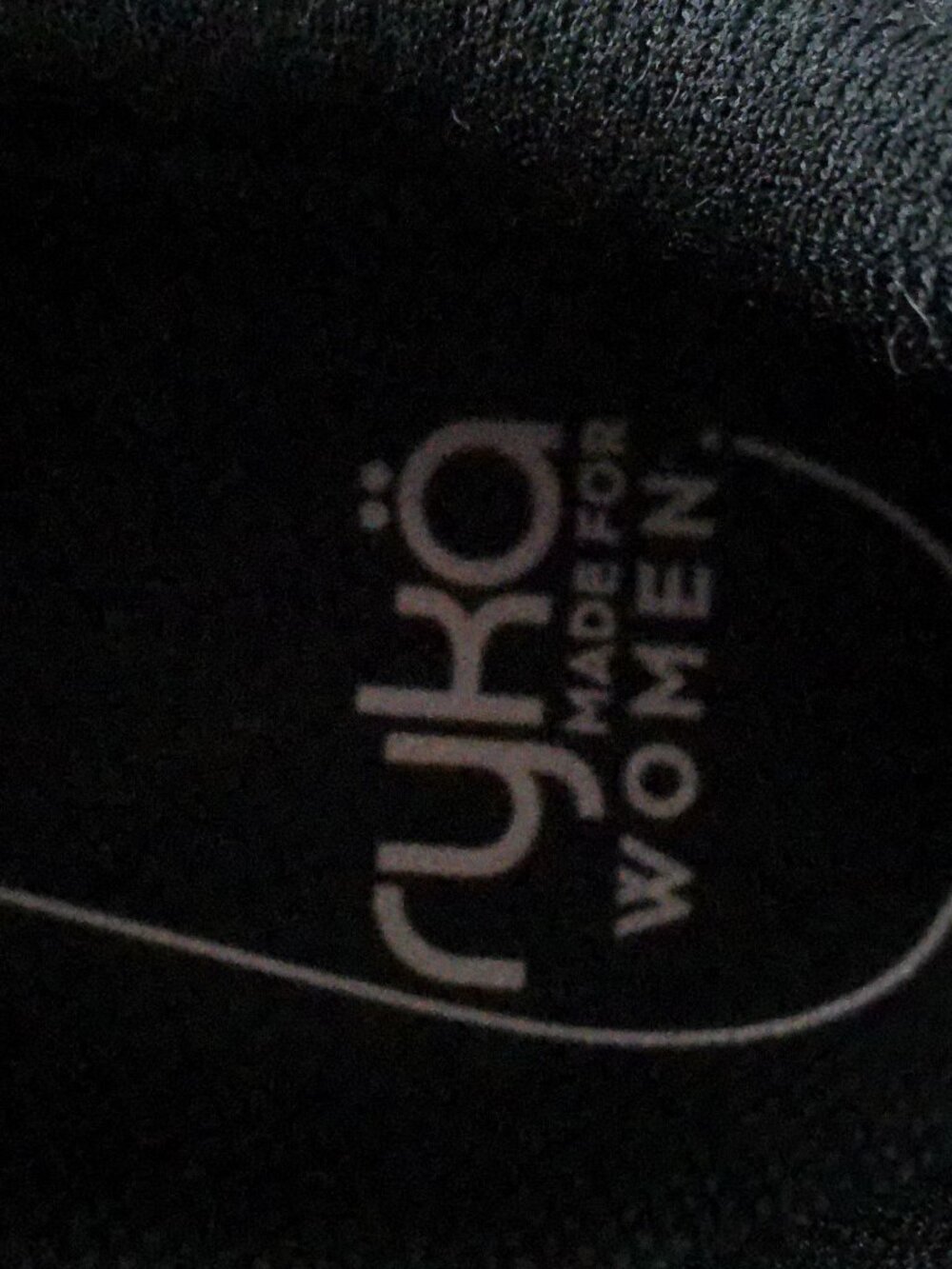 RYKA Made for Women w/ Arch Support Black Uppers w/White Soles Walking Shoes 10M - Picture 4 of 6